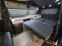 USED 2022 72 VOLKSWAGEN T6.1 Campervan 2.0 TDI HIGHLINE EXECUTIVE 110 BHP SWB BESPOKE LEATHER RIB BED + TAILGATE