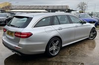 USED 2017 17 MERCEDES-BENZ E-CLASS 2.0 E220d AMG Line Estate 5dr Diesel G-Tronic+ Euro 6 (s/s) (194 ps) - SAT NAV - HEATED PART LEATHER - REVERSE CAMERA - P/SENSORS - BLUETOOTH - CRUISE