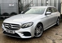 USED 2017 17 MERCEDES-BENZ E-CLASS 2.0 E220d AMG Line Estate 5dr Diesel G-Tronic+ Euro 6 (s/s) (194 ps) - SAT NAV - HEATED PART LEATHER - REVERSE CAMERA - P/SENSORS - BLUETOOTH - CRUISE