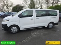 USED 2020 70 VAUXHALL VIVARO LIFE White Euro 6 9-seater with 56,143 miles, 6-Speed Manual, Bluetooth, Cruise Control and more. **NO VAT.** This 2020 Vauxhall Vivaro Life Edition L presents a superb opportunity with its remarkably low mileage for its age, having covered just 56,143 miles. This Euro 6 compliant 1.5 litre diesel model offers generous seating for nine passengers, making it ideal for larger families or group transport. It comes with a comprehensive full service history, ensuring its upkeep has been meticulously managed. For your peace of mind, a 3 month warranty is included, and the vehicle will be supplied with a fresh
