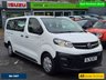 USED 2020 70 VAUXHALL VIVARO LIFE White Euro 6 9-seater with 56,143 miles, 6-Speed Manual, Bluetooth, Cruise Control and more. **NO VAT.** This 2020 Vauxhall Vivaro Life Edition L presents a superb opportunity with its remarkably low mileage for its age, having covered just 56,143 miles. This Euro 6 compliant 1.5 litre diesel model offers generous seating for nine passengers, making it ideal for larger families or group transport. It comes with a comprehensive full service history, ensuring its upkeep has been meticulously managed. For your peace of mind, a 3 month warranty is included, and the vehicle will be supplied with a fresh