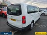 USED 2020 70 VAUXHALL VIVARO LIFE White Euro 6 9-seater with 56,143 miles, 6-Speed Manual, Bluetooth, Cruise Control and more. **NO VAT.** This 2020 Vauxhall Vivaro Life Edition L presents a superb opportunity with its remarkably low mileage for its age, having covered just 56,143 miles. This Euro 6 compliant 1.5 litre diesel model offers generous seating for nine passengers, making it ideal for larger families or group transport. It comes with a comprehensive full service history, ensuring its upkeep has been meticulously managed. For your peace of mind, a 3 month warranty is included, and the vehicle will be supplied with a fresh