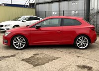 USED 2015 15 SEAT LEON 2.0 TDI CR FR Sport Coupe 3dr Diesel DSG Euro 5 (s/s) (184 ps) - SAT NAV - PART LEATHER - BLUETOOTH - P/SENSORS - CRUISE - DAB RADIO
