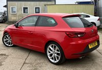USED 2015 15 SEAT LEON 2.0 TDI CR FR Sport Coupe 3dr Diesel DSG Euro 5 (s/s) (184 ps) - SAT NAV - PART LEATHER - BLUETOOTH - P/SENSORS - CRUISE - DAB RADIO