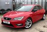 USED 2015 15 SEAT LEON 2.0 TDI CR FR Sport Coupe 3dr Diesel DSG Euro 5 (s/s) (184 ps) - SAT NAV - PART LEATHER - BLUETOOTH - P/SENSORS - CRUISE - DAB RADIO