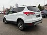 USED 2014 14 FORD KUGA 2.0 TDCi Titanium SUV 5dr Diesel Manual 2WD Euro 5 (140 ps) Finished in FROZEN WHITE with contrasting PART LEATHER SPORTS TRIM. This Kuga is a great choice if you like driving. It's one of the most enjoyable, practical and fun family SUV's around. Features include DAB, Part Sports Leather, Cruise Control, Alloys, B/Tooth and much more. Timing Belt and Water Pump replaced at 98809 miles on 19/11/2024.