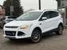 USED 2014 14 FORD KUGA 2.0 TDCi Titanium SUV 5dr Diesel Manual 2WD Euro 5 (140 ps) Finished in FROZEN WHITE with contrasting PART LEATHER SPORTS TRIM. This Kuga is a great choice if you like driving. It's one of the most enjoyable, practical and fun family SUV's around. Features include DAB, Part Sports Leather, Cruise Control, Alloys, B/Tooth and much more. Timing Belt and Water Pump replaced at 98809 miles on 19/11/2024.