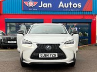 USED 2014 64 LEXUS NX 2.5 300h F Sport E-CVT 4WD Euro 6 (s/s) 5dr RedLeather+Nav+Camera+Ulez