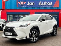 USED 2014 64 LEXUS NX 2.5 300h F Sport E-CVT 4WD Euro 6 (s/s) 5dr RedLeather+Nav+Camera+Ulez