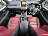 USED 2014 64 LEXUS NX 2.5 300h F Sport E-CVT 4WD Euro 6 (s/s) 5dr RedLeather+Nav+Camera+Ulez