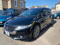 USED 2010 HONDA ODYSSEY 2.4 Automatic Petrol 7 Seater Black 5dr GENUINE LOW MILEAGE/ 7 SEATER