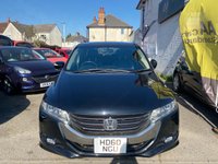USED 2010 HONDA ODYSSEY 2.4 Automatic Petrol 7 Seater Black 5dr GENUINE LOW MILEAGE/ 7 SEATER