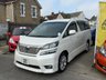 USED 2011 TOYOTA VELLFIRE 3.5 Automatic MPV Petrol White 5dr GENUINE LOW MILEAGE/ MPV