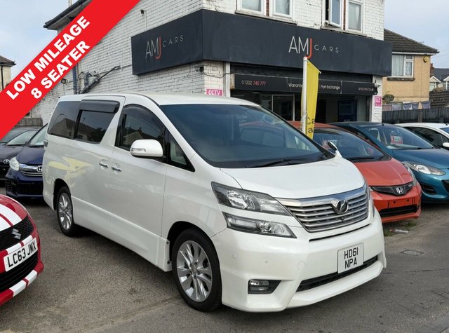 View our Toyota Vellfire 3.5 Automatic MPV Petrol White 5dr