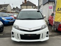 USED 2014 TOYOTA ESTIMA 2.4 Automatic Petrol MPV 6 Seater White 5dr JAPANESE IMPORTED TOYOTA ESTIMA. 2.4 AUTOMATIC 6 SEATER. CLEAN CONDITION THROUGHOUT. AWAITING REGISTRATION. FINISHED IN PEARL WHITE. SPEC INCLUDES DIAMOND CUT ALLOY WHEELS, PRIVACY GLASS, WIND DEFLECTORS, FRONT FOGLIGHTS, HIDEAWAY REAR SEATS, PART LEATHER INTERIOR, ELECTRIC WINDOWS, CRUISE CONTROL, MULTI FUNCTION STEERING WHEEL, AC, DUAL CLIMATE CONTROL, KEYLESS, ELECTRIC SLIDING DOORS, FOLDING DOOR MIRRORS + 3 MONTHS WARRANTY + 12 MONTHS AA BREAKDOWN COVER.