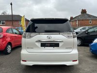 USED 2014 TOYOTA ESTIMA 2.4 Automatic Petrol MPV 6 Seater White 5dr JAPANESE IMPORTED TOYOTA ESTIMA. 2.4 AUTOMATIC 6 SEATER. CLEAN CONDITION THROUGHOUT. AWAITING REGISTRATION. FINISHED IN PEARL WHITE. SPEC INCLUDES DIAMOND CUT ALLOY WHEELS, PRIVACY GLASS, WIND DEFLECTORS, FRONT FOGLIGHTS, HIDEAWAY REAR SEATS, PART LEATHER INTERIOR, ELECTRIC WINDOWS, CRUISE CONTROL, MULTI FUNCTION STEERING WHEEL, AC, DUAL CLIMATE CONTROL, KEYLESS, ELECTRIC SLIDING DOORS, FOLDING DOOR MIRRORS + 3 MONTHS WARRANTY + 12 MONTHS AA BREAKDOWN COVER.