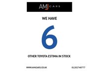 USED 2014 TOYOTA ESTIMA 2.4 Automatic Petrol MPV 6 Seater White 5dr JAPANESE IMPORTED TOYOTA ESTIMA. 2.4 AUTOMATIC 6 SEATER. CLEAN CONDITION THROUGHOUT. AWAITING REGISTRATION. FINISHED IN PEARL WHITE. SPEC INCLUDES DIAMOND CUT ALLOY WHEELS, PRIVACY GLASS, WIND DEFLECTORS, FRONT FOGLIGHTS, HIDEAWAY REAR SEATS, PART LEATHER INTERIOR, ELECTRIC WINDOWS, CRUISE CONTROL, MULTI FUNCTION STEERING WHEEL, AC, DUAL CLIMATE CONTROL, KEYLESS, ELECTRIC SLIDING DOORS, FOLDING DOOR MIRRORS + 3 MONTHS WARRANTY + 12 MONTHS AA BREAKDOWN COVER.