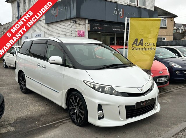 View our Toyota Estima 2.4 Automatic Petrol MPV 6 Seater White 5dr