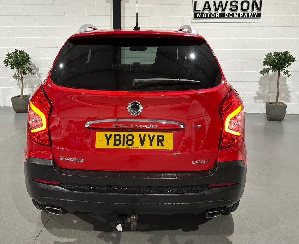 USED 2018 18 SSANGYONG KORANDO 2.2D LE SUV 5dr Diesel Manual Euro 6 (178 ps) 