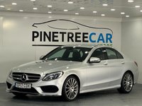 USED 2017 17 MERCEDES-BENZ C-CLASS 1.6 C200d AMG Line Saloon 4dr Diesel G-Tronic+ Euro 6 (s/s) (136 ps) 