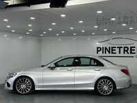 USED 2017 17 MERCEDES-BENZ C-CLASS 1.6 C200d AMG Line Saloon 4dr Diesel G-Tronic+ Euro 6 (s/s) (136 ps) 