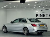 USED 2017 17 MERCEDES-BENZ C-CLASS 1.6 C200d AMG Line Saloon 4dr Diesel G-Tronic+ Euro 6 (s/s) (136 ps) 