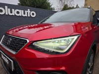 USED 2018 18 SEAT ARONA 1.0 TSI XCELLENCE Lux SUV 5dr Petrol DSG Euro 6 (s/s) (115 ps) Dual zone climate control A/C, Satellite navigation, Adaptive Cruise control, Bluetooth connectivity for calls and music, Voice control, USB and AUX input, Wireless phone charger, Heated front seats, Upgraded Beats sound system, Keyless drive, Different drive modes, Auto dimming rearview mirror, DAB radio, Ambient lighting, LED daytime running lights, Rear parking camera, Front & Rear parking sensors, Self-park function, Auto headlights, 18" Wheels, Apple Carplay,  Android Auto