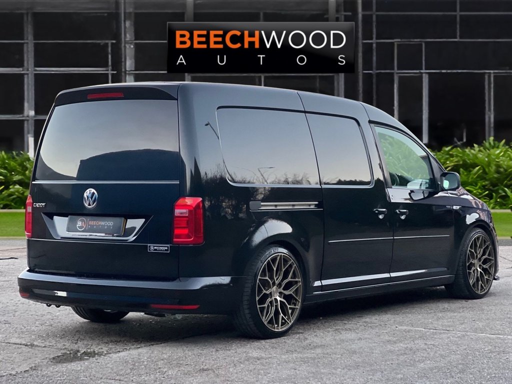 USED 2019 69 VOLKSWAGEN CADDY MAXI 2.0 TDI C20 BEECHWOOD CUSTOM Panel Van 6dr Diesel Manual LWB Euro 6 (s/s) (102 ps) 2 LITRE / TAILGATE