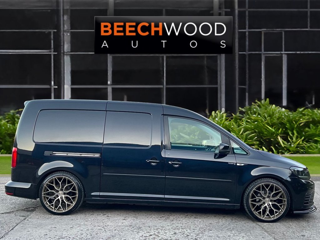 USED 2019 69 VOLKSWAGEN CADDY MAXI 2.0 TDI C20 BEECHWOOD CUSTOM Panel Van 6dr Diesel Manual LWB Euro 6 (s/s) (102 ps) 2 LITRE / TAILGATE