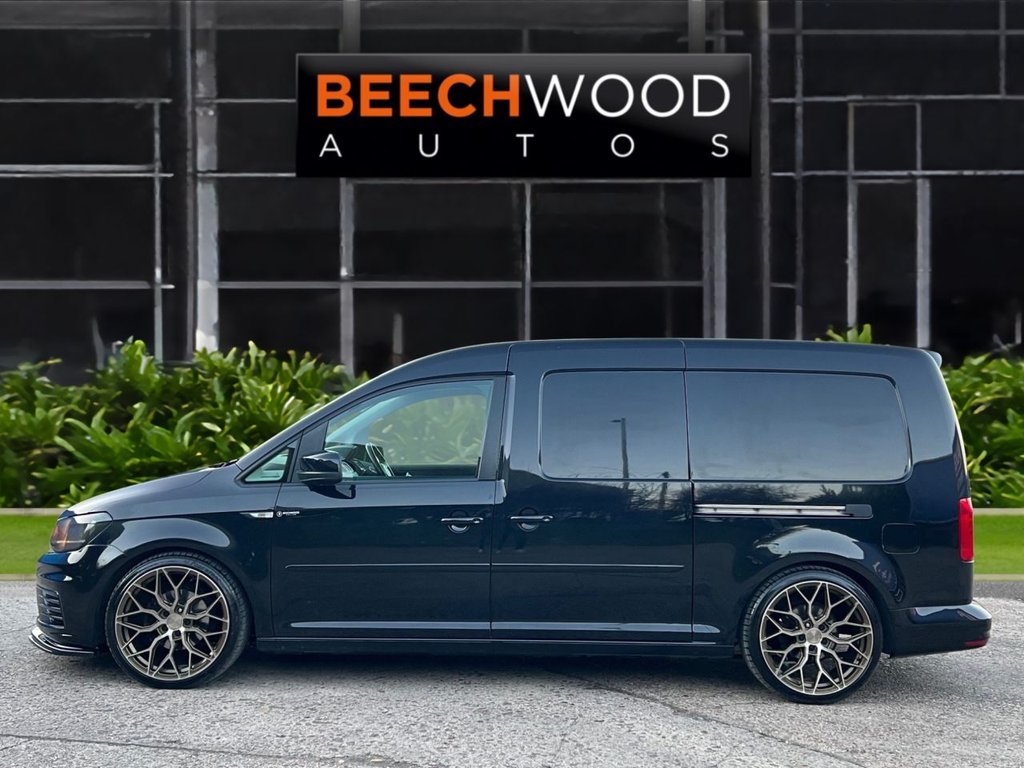 USED 2019 69 VOLKSWAGEN CADDY MAXI 2.0 TDI C20 BEECHWOOD CUSTOM Panel Van 6dr Diesel Manual LWB Euro 6 (s/s) (102 ps) *AWARD WINNING DEALERSHIP*