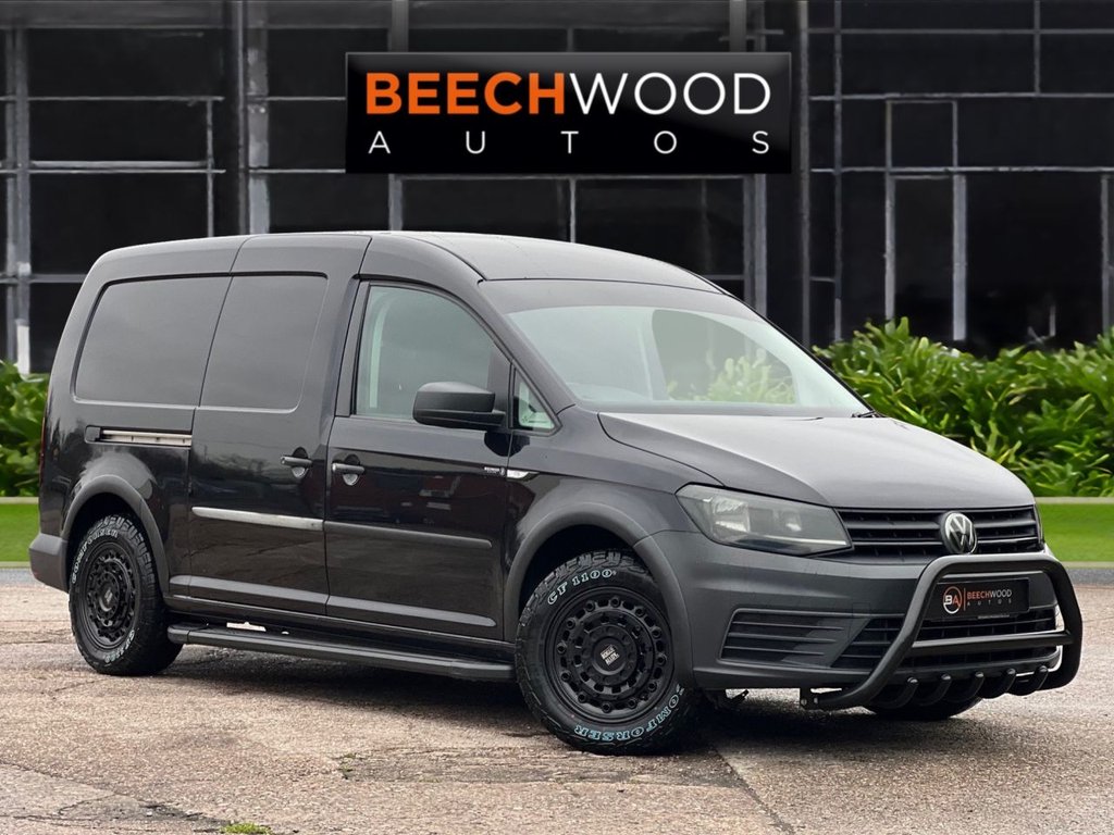 USED 2019 69 VOLKSWAGEN CADDY MAXI 2.0 TDI C20 BEECHWOOD SWAMPER Panel Van 6dr Diesel Manual LWB Euro 6 (s/s) (102 ps) NEW WHEELS AND TYRES