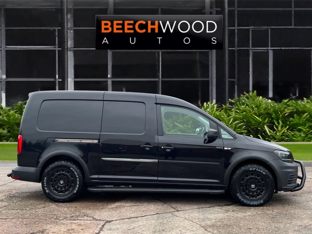 USED 2019 69 VOLKSWAGEN CADDY MAXI 2.0 TDI C20 BEECHWOOD SWAMPER Panel Van 6dr Diesel Manual LWB Euro 6 (s/s) (102 ps) NEW WHEELS AND TYRES