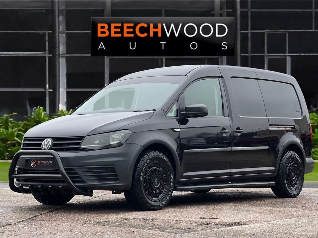 USED 2019 69 VOLKSWAGEN CADDY MAXI 2.0 TDI C20 BEECHWOOD SWAMPER Panel Van 6dr Diesel Manual LWB Euro 6 (s/s) (102 ps) NEW WHEELS AND TYRES