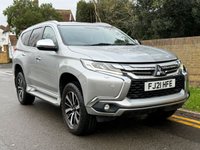 USED 2021 21 MITSUBISHI SHOGUN SPORT 2.4D 4 SUV Automatic 4WD/4X4 LWB Euro 6 (181 ps) 5DR ESTATE REVERSE CAM+LEATHER+TOWBAR+