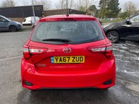 USED 2018 67 TOYOTA YARIS 1.5 VVT-i Icon Hatchback 5dr Petrol Manual Euro 6 (111 ps) 1 OWNER+FULL SERVICE HISTORY
