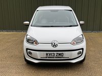 USED 2013 13 VOLKSWAGEN UP! 1.0 up! White Hatchback 3dr Petrol Manual Euro 5 (75 ps) 