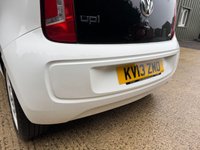 USED 2013 13 VOLKSWAGEN UP! 1.0 up! White Hatchback 3dr Petrol Manual Euro 5 (75 ps) 