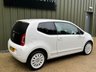 USED 2013 13 VOLKSWAGEN UP! 1.0 up! White Hatchback 3dr Petrol Manual Euro 5 (75 ps) 
