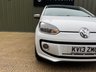 USED 2013 13 VOLKSWAGEN UP! 1.0 up! White Hatchback 3dr Petrol Manual Euro 5 (75 ps) 