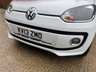 USED 2013 13 VOLKSWAGEN UP! 1.0 up! White Hatchback 3dr Petrol Manual Euro 5 (75 ps) 