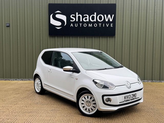 2013 13 Volkswagen Up! 1.0 up! White Hatchback 3dr Petrol Manual Euro 5 (75 ps)