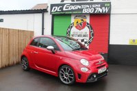 USED 2022 72 ABARTH 595 1.4 T-Jet Turismo Hatchback 3dr Petrol AUTOMATIC Euro 6 (165 bhp) --Bi Xenon Headlamps--HiFi ByBeats--Apple Carplay--Sat-Nav
