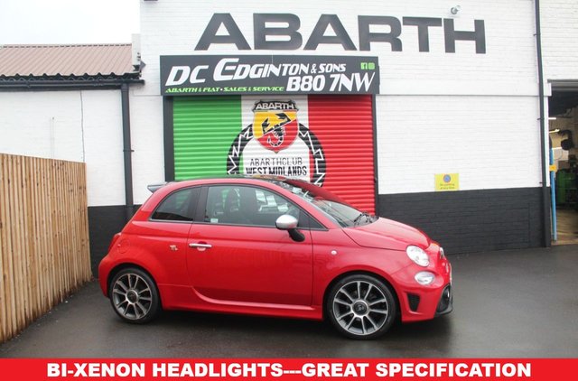View our Abarth 595 1.4 T-Jet Turismo Hatchback 3dr Petrol AUTOMATIC Euro 6 (165 bhp)