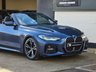 USED 2021 V BMW 4 SERIES 2.0 420d MHT M Sport Convertible 2dr Diesel Hybrid Auto Euro 6 (s/s) (190 ps) PX WELCOME - FINANCE AVAILABLE