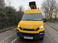 USED 2016 65 IVECO DAILY 3.0 TD 15V Plus 50C 3520 (146 bhp) 5 TONNE L2 H2 MWB VERSALIFT 12.9M CHERRY PICKER  12.5M REACH+DIRERCT COUNCIL+
