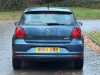 USED 2014 64 VOLKSWAGEN POLO 1.4 TDI BlueMotion Tech SE Hatchback 5dr Diesel Manual Euro 6 (s/s) (75 ps) 