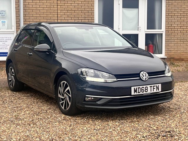 2019 68 Volkswagen Golf 1.6 TDI Match Hatchback 5dr Diesel Manual Euro 6 (s/s) (115 ps)