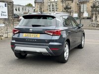 USED 2019 19 SEAT ARONA 1.0 TSI GPF FR SUV 5dr Petrol DSG Euro 6 (s/s) (115 ps) 1 OWNER FROM NEW+SERVICE HISTORY+AUTOMATIC GEARBOX+LOW MILEAGE+FINANCE AVAILABLE+SATELLITE NAVIGATION+REAR PARKING SENSORS