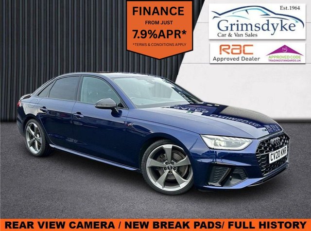 2020 20 Audi A4 2.0 TFSI 40 Black Edition Saloon 4dr Petrol S Tronic Euro 6 (s/s) (190 ps)