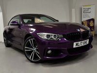 USED 2017 17 BMW 4 SERIES 3.0 435d M Sport Convertible 2dr Diesel Auto xDrive Euro 6 (s/s) (313 ps) STUNNING CAR WITH &pound;8000 EXTRAS